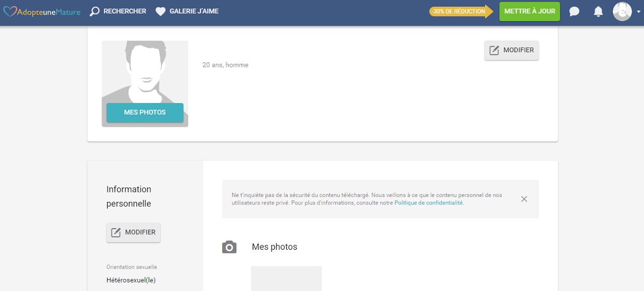 Adopte une mature : mon Avis