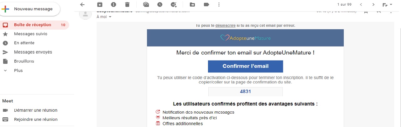Adopte une mature : mon Avis