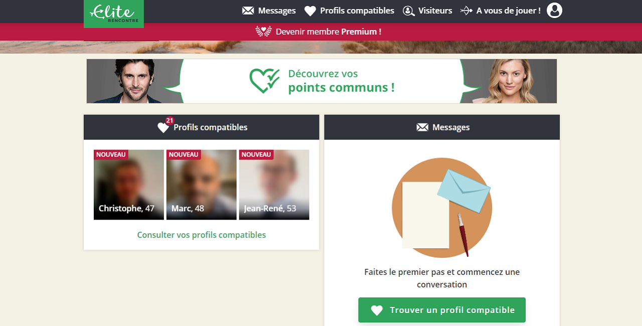 Premiers échanges