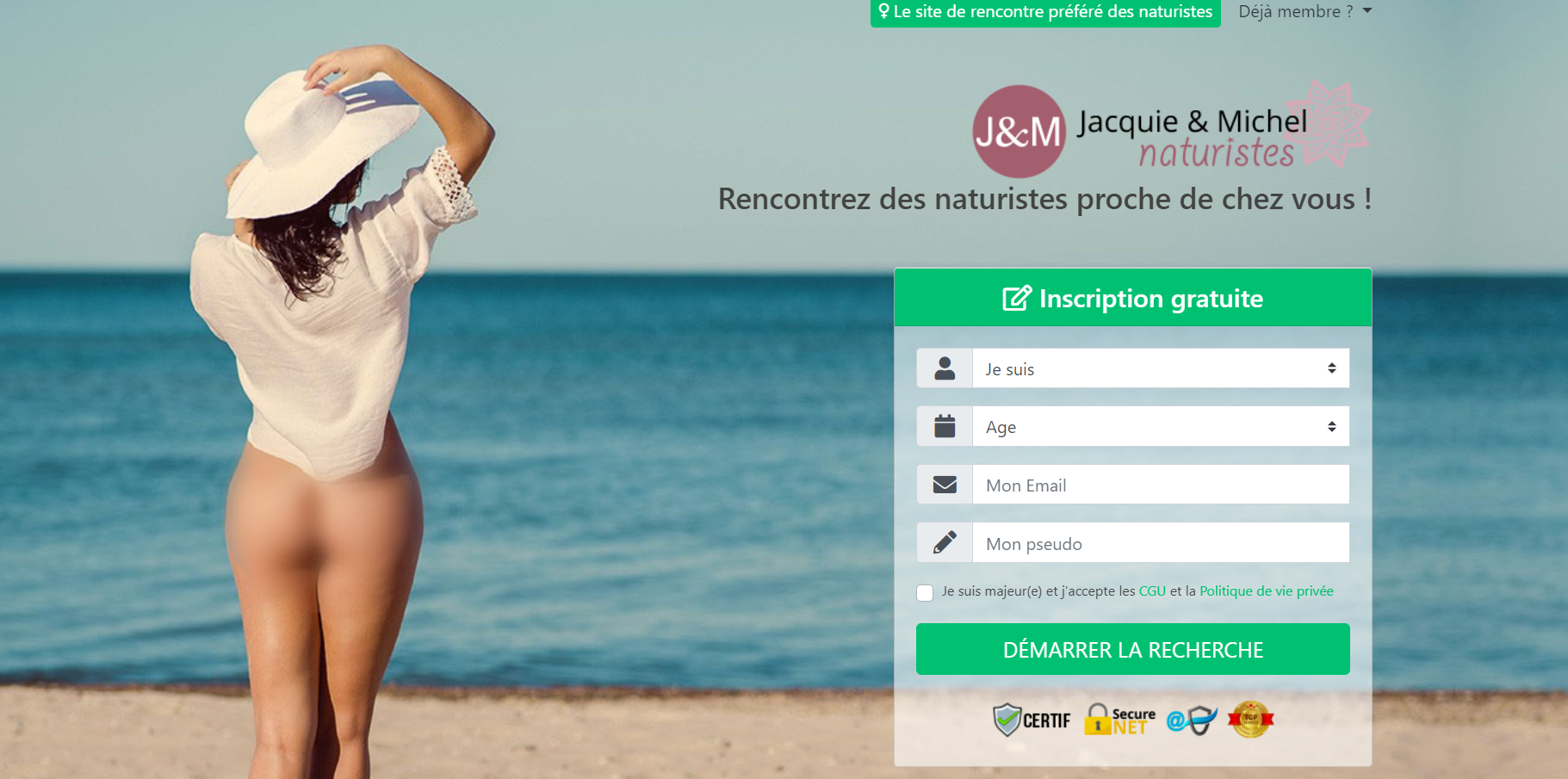 Jacquie & Michel Naturistes : mon Avis