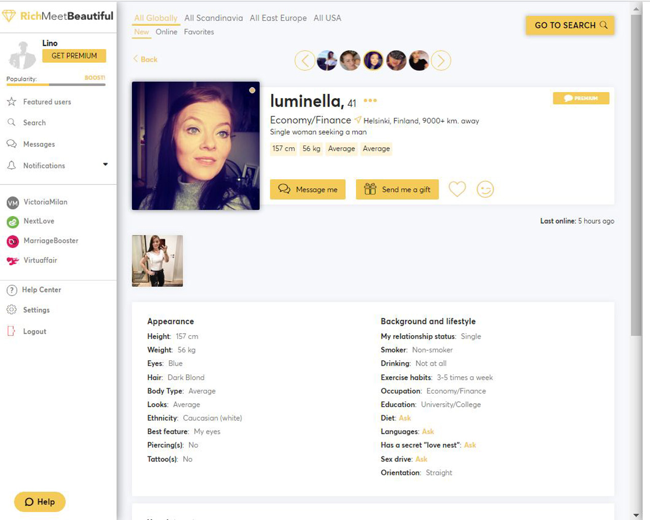 Un profil type