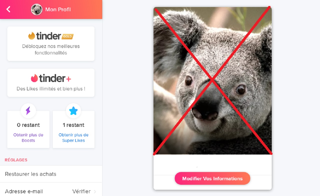 Match sur Tinder