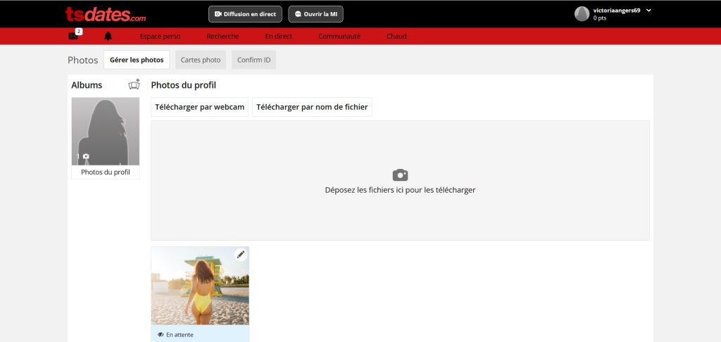 ma photo sur la plateforme de rencontres trans ts dates