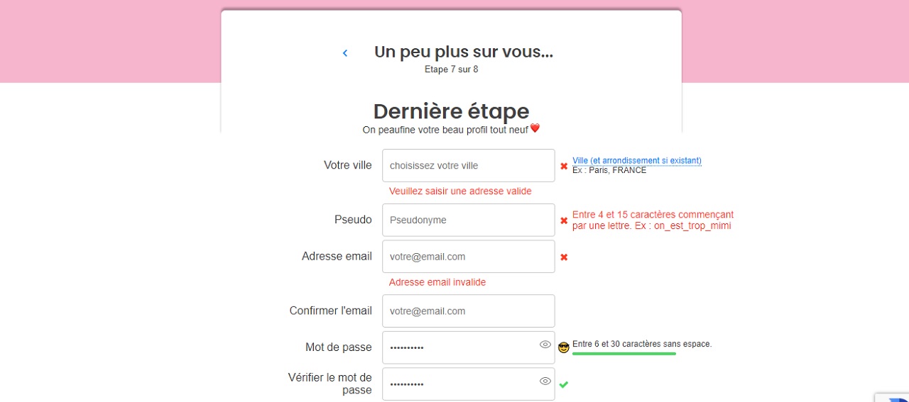 Etape 6